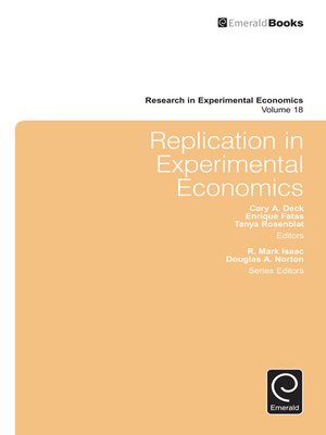 cover image of Research in Experimental Economics, Volume 18